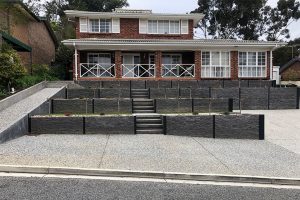 Retaining walls by Adelaide Exposed Concrete
